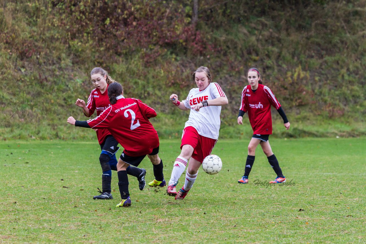 Bild 184 - B-Juniorinnen TuS Tensfeld - TSV Weddelbrook : Ergebnis: 3:1